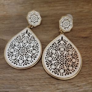 Lattice earrings
